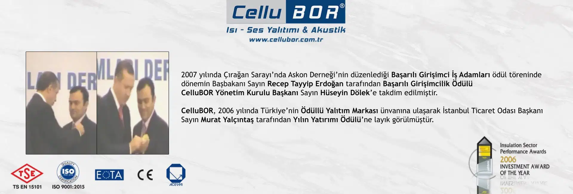 ısı ve ses yalıtım